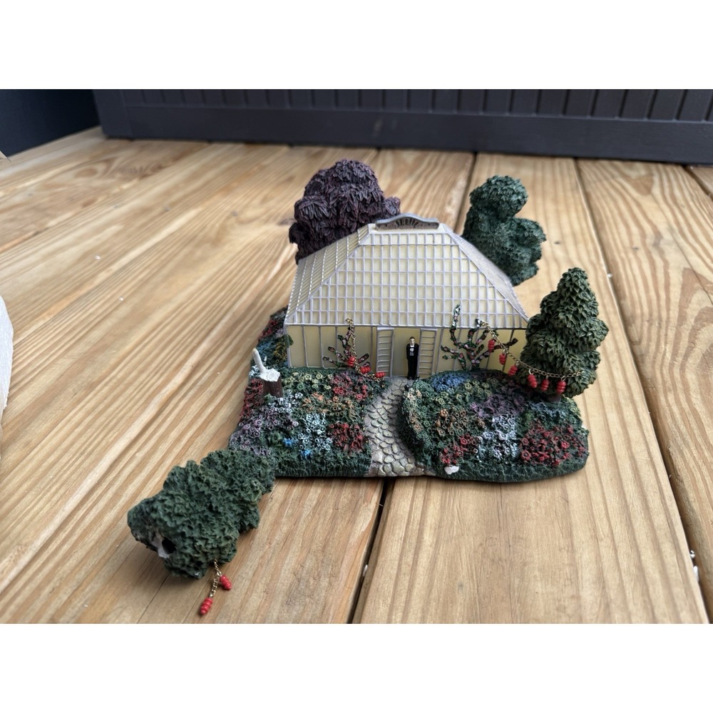Vintage Hawthorne Thomas Kinkade Lamplight Village Evening at The Greenhouse